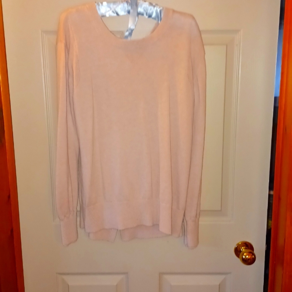 Lulu long sleeve sweater Blush pink color